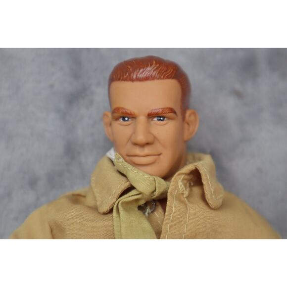 Vintage 1996 Hasbro GI Joe Boy Doll Action Figure Outfit Jointed Beige Outfit - Picture 4 of 16